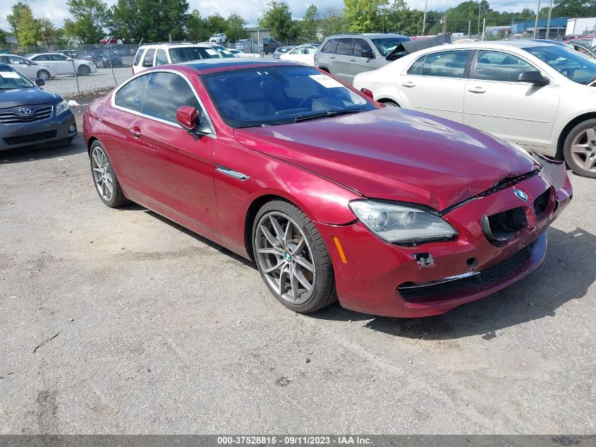 2013 BMW 650I XDRIVE WBAYM1C5XDDZ02526