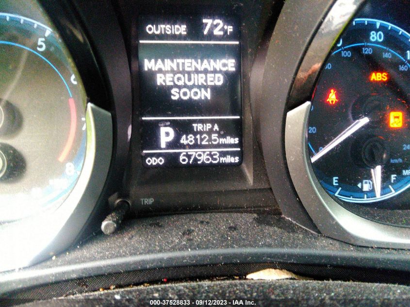 2016 TOYOTA COROLLA L/LE/S/S PLUS/LE PLUS - 2T1BURHE2GC617871