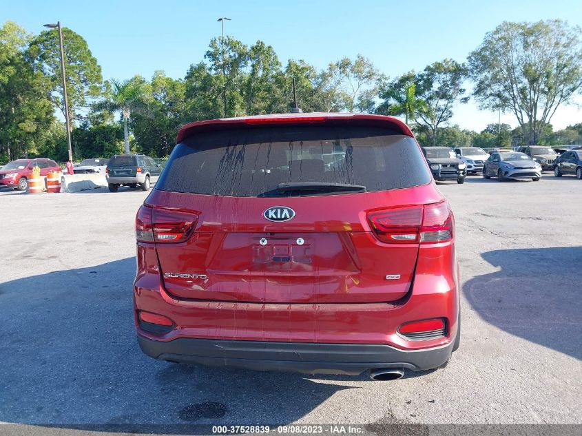 2019 KIA SORENTO L/LX - 5XYPG4A32KG576079