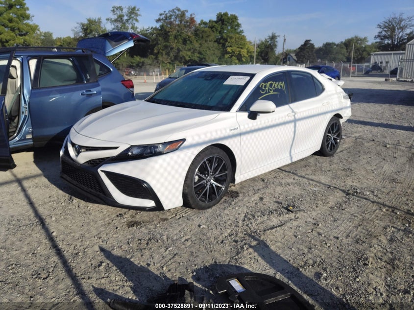 VIN 4T1G31AK9MU024397 2021 TOYOTA CAMRY HYBRID SE