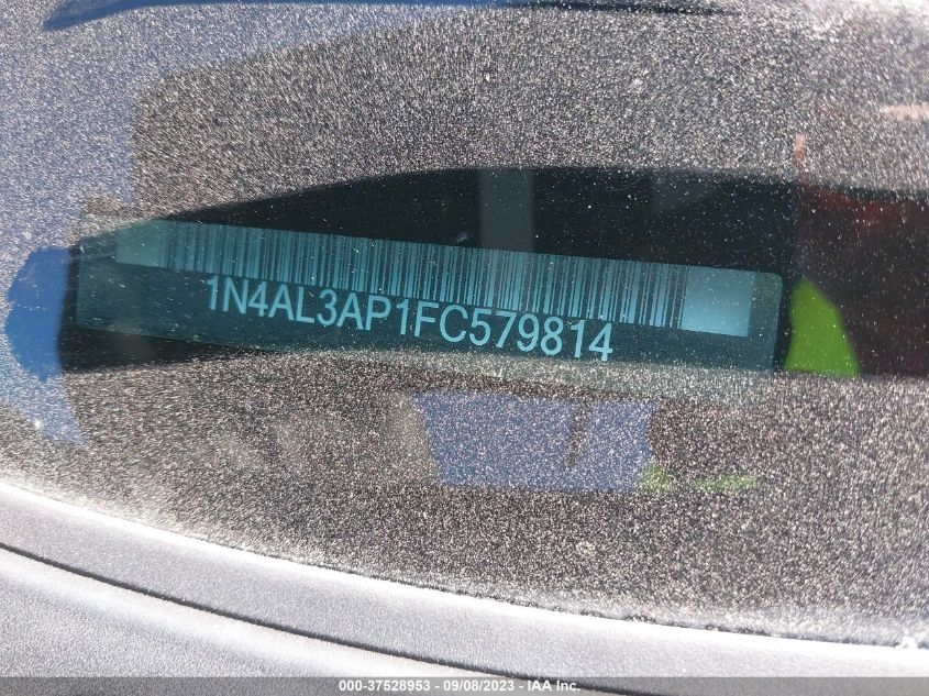2015 NISSAN ALTIMA 2.5/S/SV/SL - 1N4AL3AP1FC579814