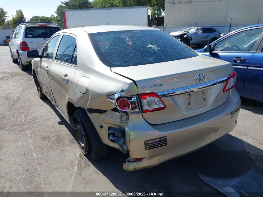 2013 TOYOTA COROLLA L/LE/S - 5YFBU4EE1DP108597