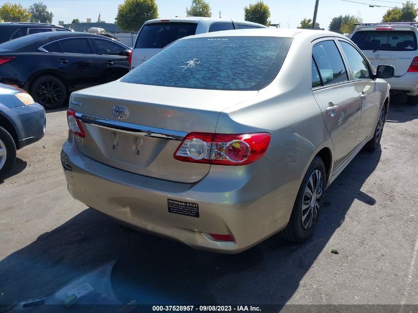 2013 TOYOTA COROLLA L/LE/S - 5YFBU4EE1DP108597