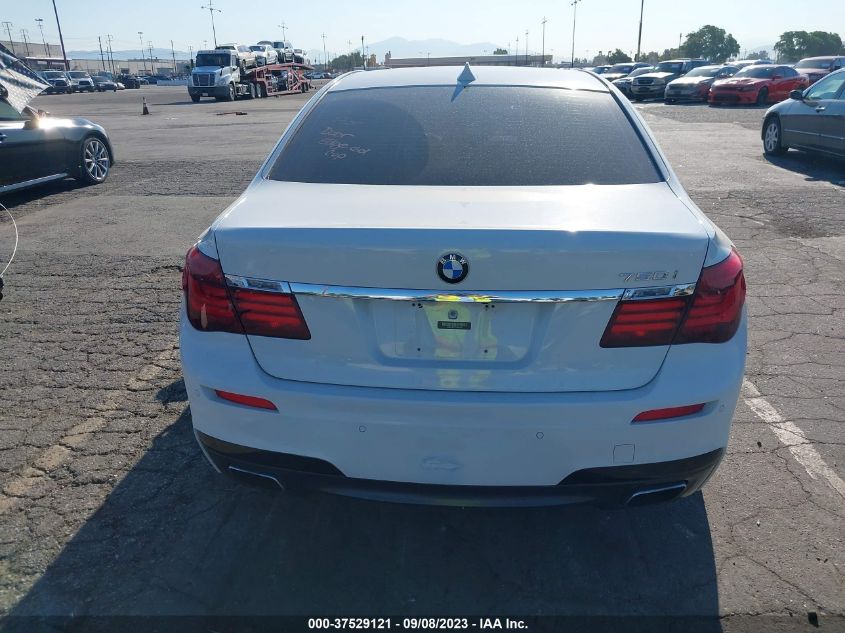 2013 BMW 7 SERIES 750I - WBAYA8C51DC996559