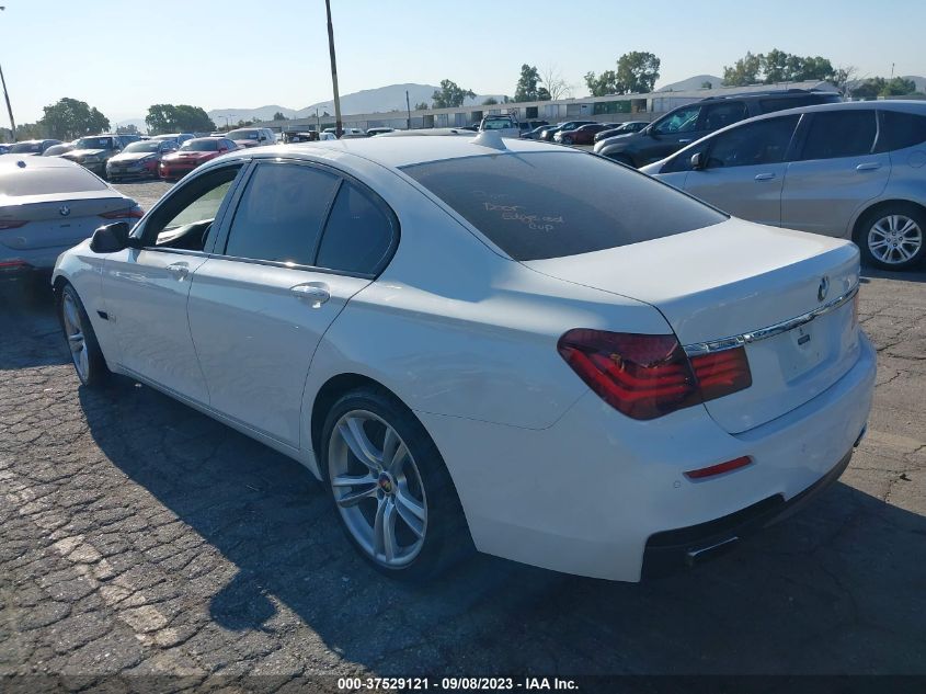 2013 BMW 7 SERIES 750I - WBAYA8C51DC996559