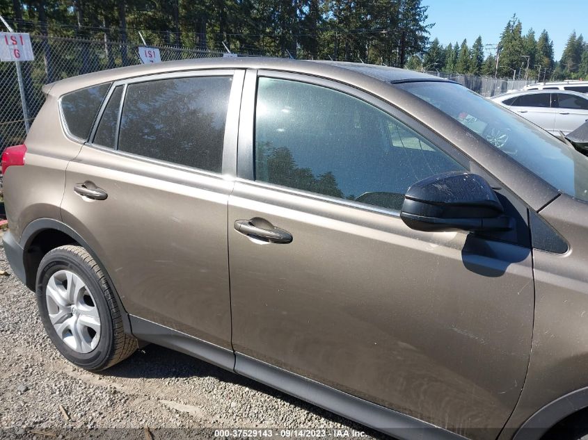 2015 TOYOTA RAV4 LE - 2T3BFREV7FW276485