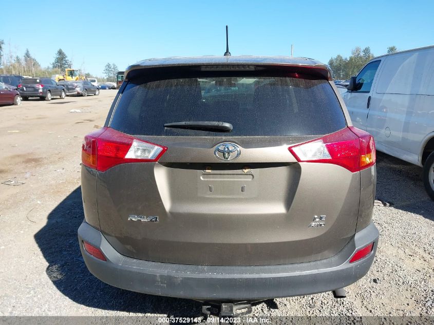 2015 TOYOTA RAV4 LE - 2T3BFREV7FW276485