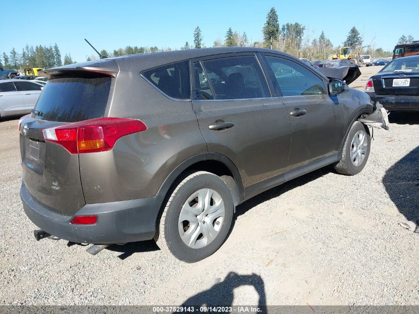 2015 TOYOTA RAV4 LE - 2T3BFREV7FW276485