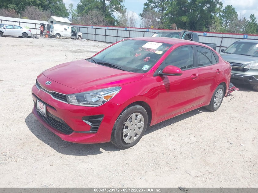 VIN 3KPA24AD3ME424762 2021 KIA RIO S