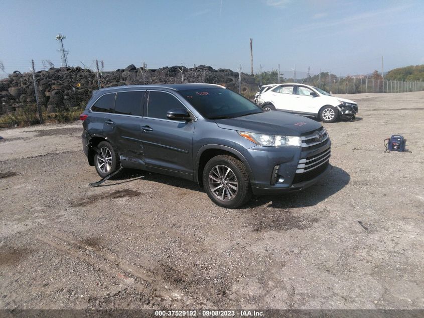 2019 TOYOTA HIGHLANDER SE/XLE - 5TDJZRFH0KS705747