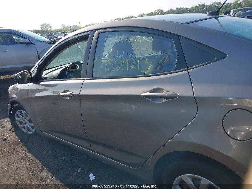 2014 HYUNDAI ACCENT GLS - KMHCT4AE3EU704517