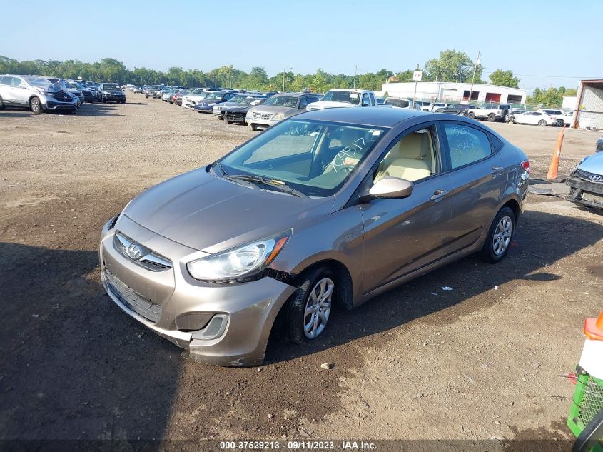 2014 HYUNDAI ACCENT GLS - KMHCT4AE3EU704517