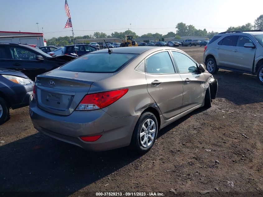 2014 HYUNDAI ACCENT GLS - KMHCT4AE3EU704517