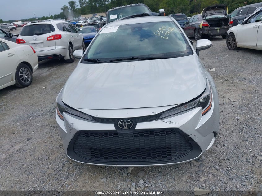 VIN JTDEPMAE2MJ176390 2021 TOYOTA COROLLA LE