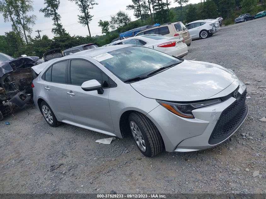 VIN JTDEPMAE2MJ176390 2021 TOYOTA COROLLA LE
