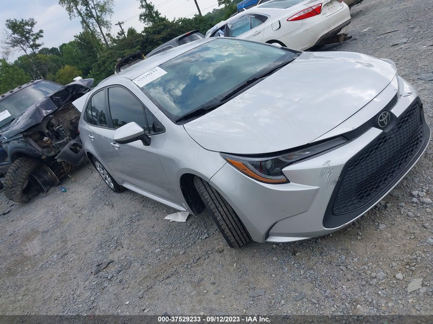 VIN JTDEPMAE2MJ176390 2021 TOYOTA COROLLA LE