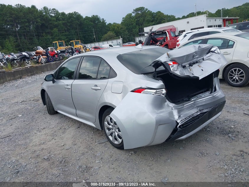 VIN JTDEPMAE2MJ176390 2021 TOYOTA COROLLA LE