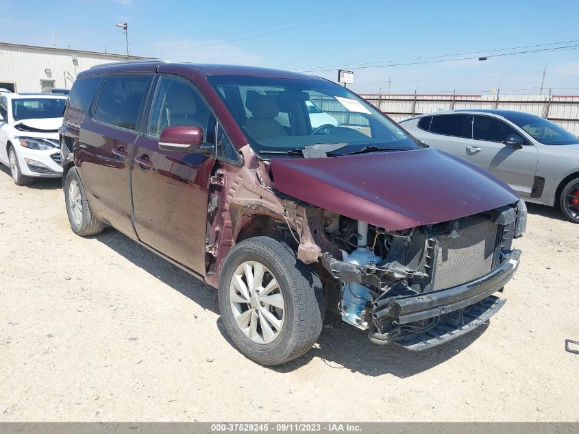 2016 KIA SEDONA LX - KNDMB5C13G6092211