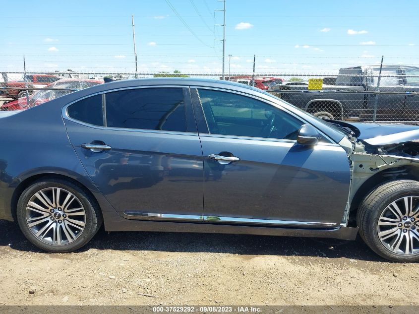2014 KIA CADENZA PREMIUM - KNALN4D78E5163001