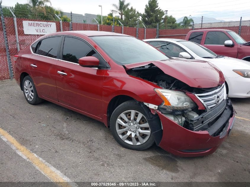 2015 NISSAN SENTRA SV - 3N1AB7AP5FY335467