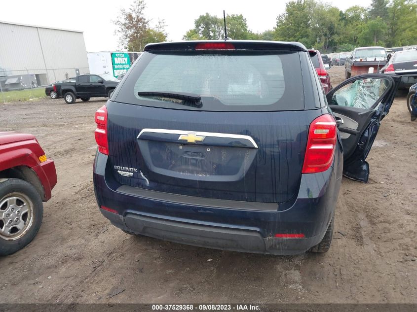2017 CHEVROLET EQUINOX LS - 2GNALBEK5H1568205