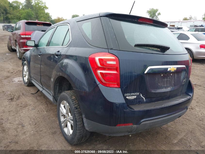 2017 CHEVROLET EQUINOX LS - 2GNALBEK5H1568205