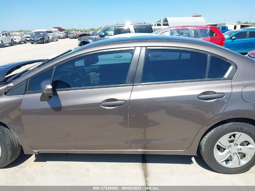 2015 HONDA CIVIC SEDAN LX - 19XFB2F52FE009026