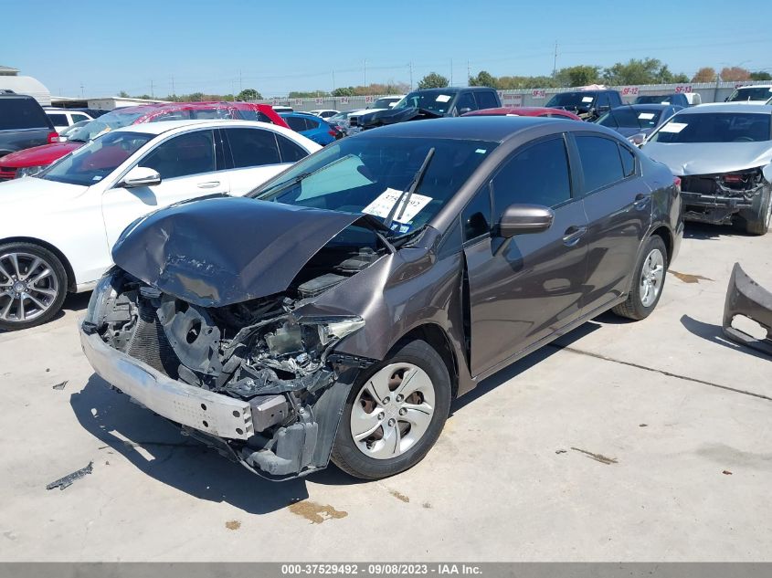 2015 HONDA CIVIC SEDAN LX - 19XFB2F52FE009026