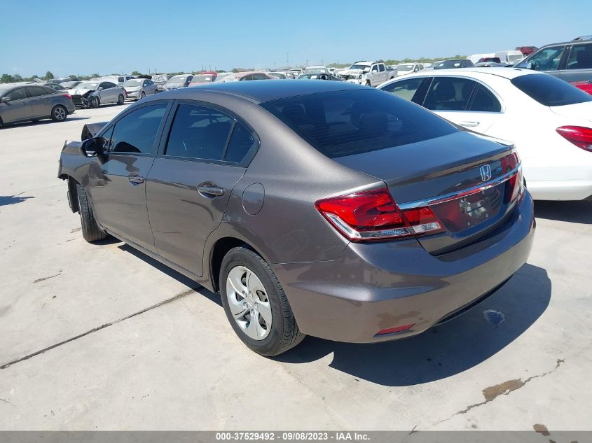 2015 HONDA CIVIC SEDAN LX - 19XFB2F52FE009026