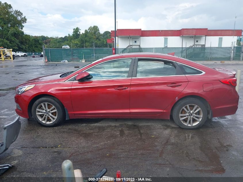 2015 HYUNDAI SONATA 2.4L SE - 5NPE24AF5FH145976