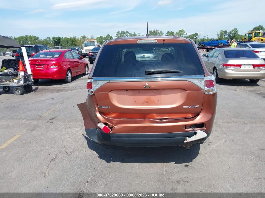 2014 MITSUBISHI OUTLANDER SE - JA4AD3A34EZ001216