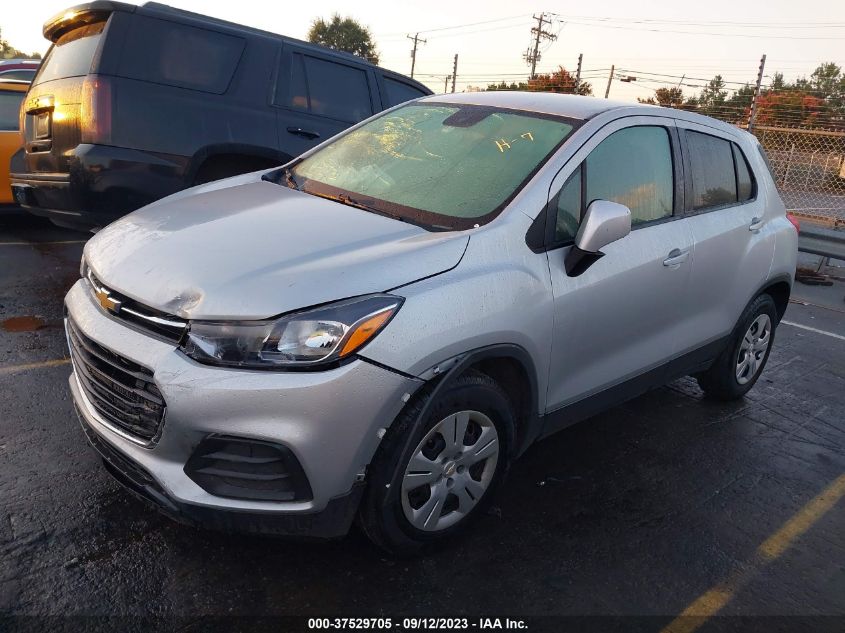 2019 CHEVROLET TRAX LS - 3GNCJKSB5KL187947