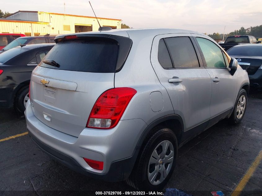 2019 CHEVROLET TRAX LS - 3GNCJKSB5KL187947