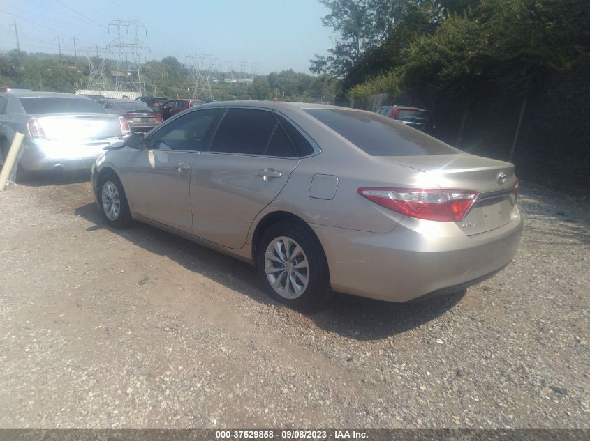 2016 TOYOTA CAMRY XLE/SE/LE/XSE - 4T4BF1FK2GR555977