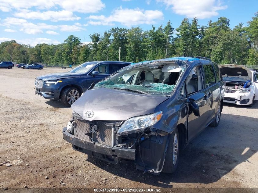 2014 TOYOTA SIENNA XLE/XLE AAS/LTD - 5TDYK3DC4ES484925