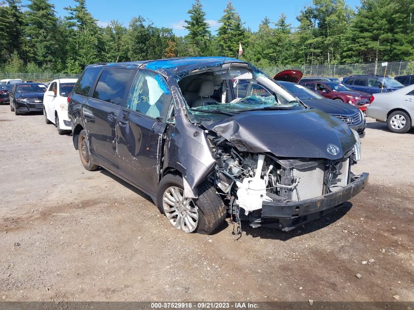 2014 TOYOTA SIENNA XLE/XLE AAS/LTD - 5TDYK3DC4ES484925