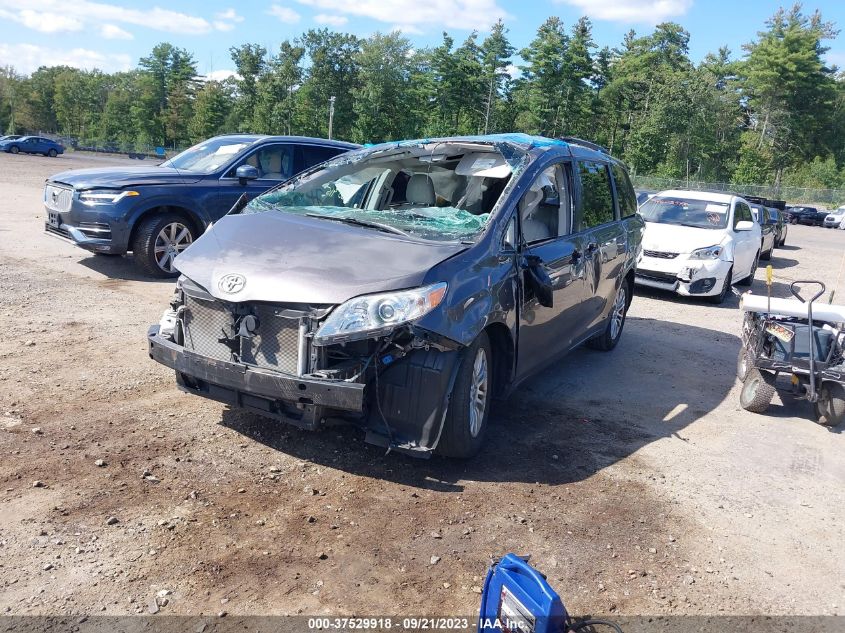 2014 TOYOTA SIENNA XLE/XLE AAS/LTD - 5TDYK3DC4ES484925