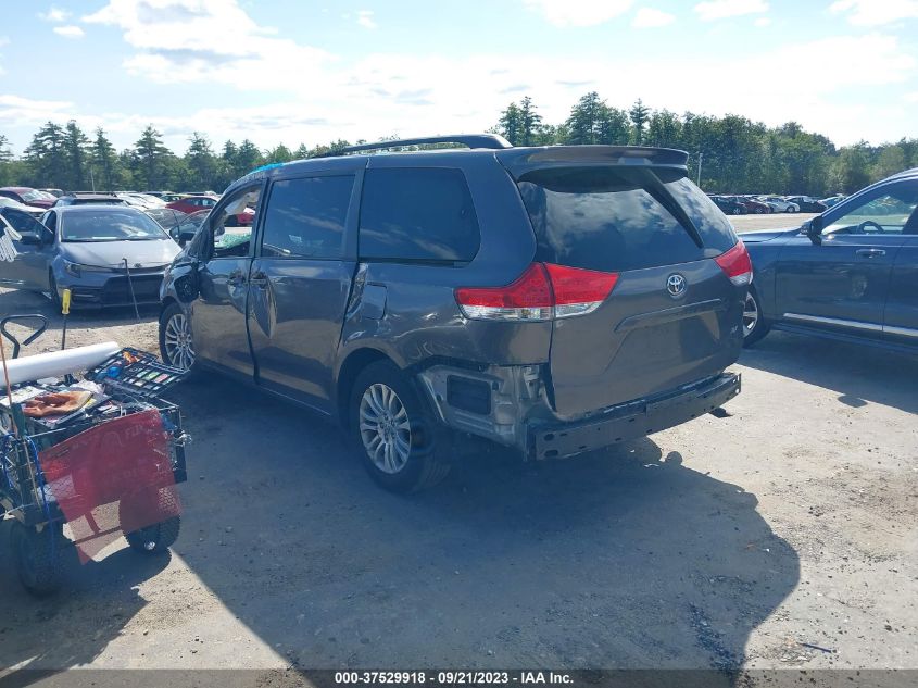 2014 TOYOTA SIENNA XLE/XLE AAS/LTD - 5TDYK3DC4ES484925