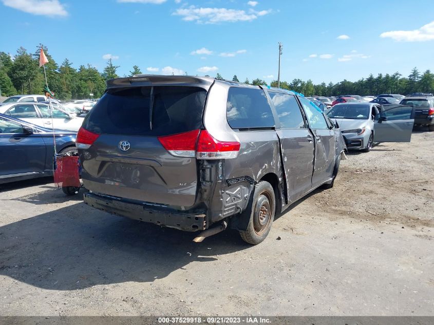 2014 TOYOTA SIENNA XLE/XLE AAS/LTD - 5TDYK3DC4ES484925
