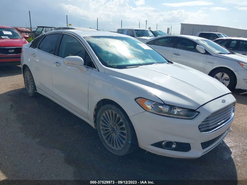 2013 FORD FUSION TITANIUM - 3FA6P0K98DR229040