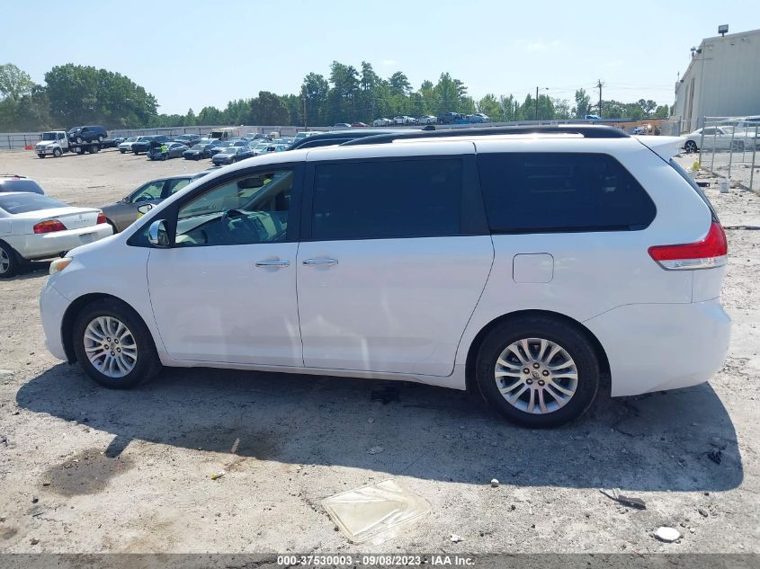 2014 TOYOTA SIENNA XLE/XLE AAS/LTD - 5TDYK3DCXES472262