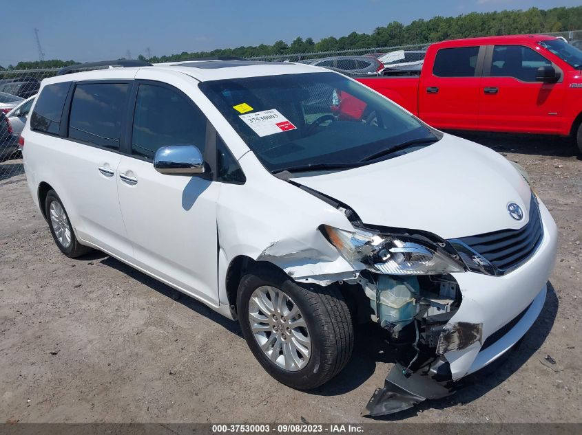 2014 TOYOTA SIENNA XLE/XLE AAS/LTD - 5TDYK3DCXES472262