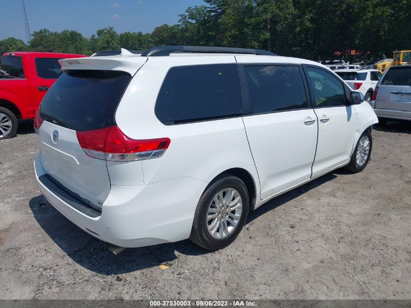 2014 TOYOTA SIENNA XLE/XLE AAS/LTD - 5TDYK3DCXES472262