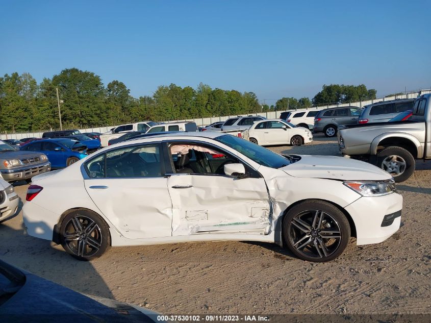 2016 HONDA ACCORD SEDAN SPORT - 1HGCR2F60GA172805
