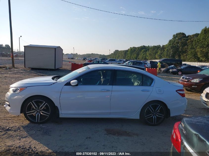 2016 HONDA ACCORD SEDAN SPORT - 1HGCR2F60GA172805