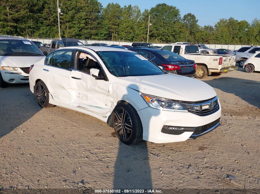 2016 HONDA ACCORD SEDAN SPORT - 1HGCR2F60GA172805