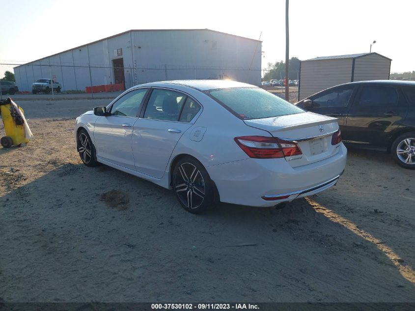 2016 HONDA ACCORD SEDAN SPORT - 1HGCR2F60GA172805