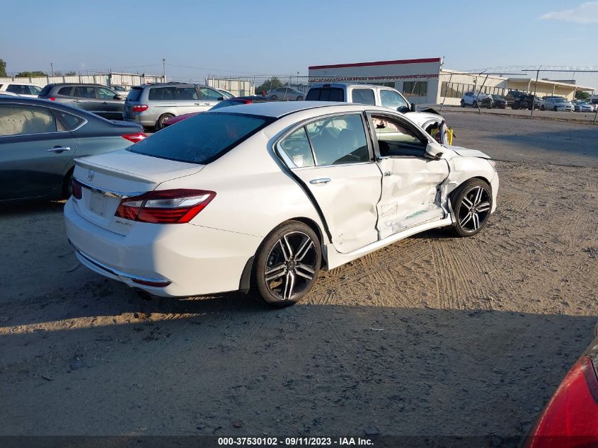 2016 HONDA ACCORD SEDAN SPORT - 1HGCR2F60GA172805