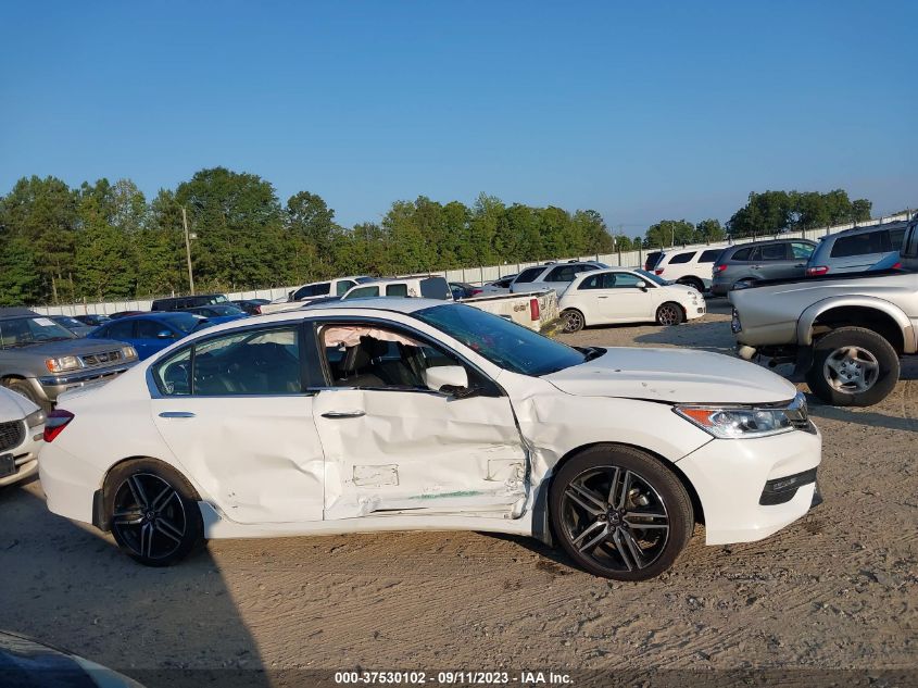2016 HONDA ACCORD SEDAN SPORT - 1HGCR2F60GA172805