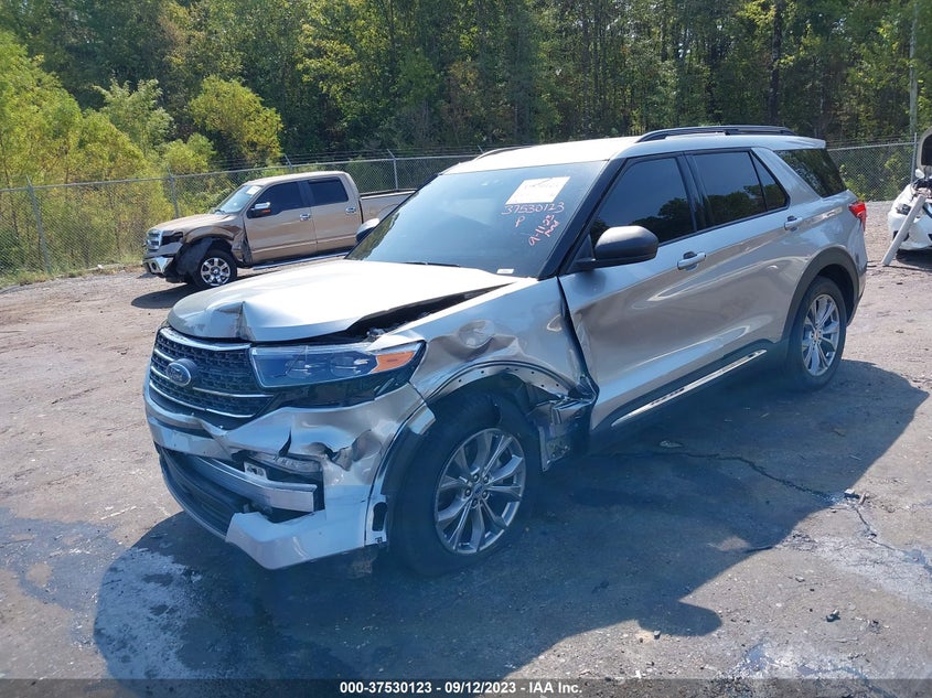 VIN 1FMSK7DH2NGC39281 2022 FORD EXPLORER XLT
